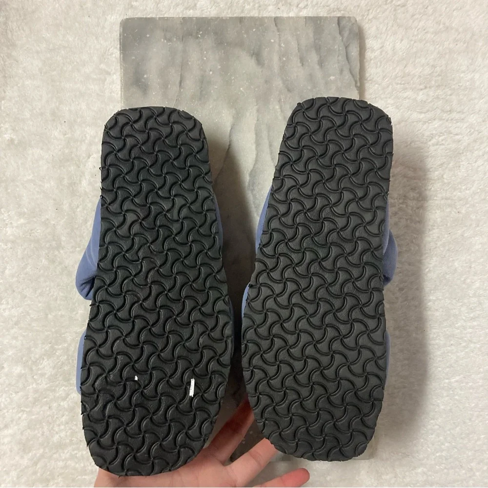 Free People Fairmont Platform Sandals Size 9 Blue New - Picture 11 of 11